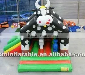 Cow Inflatable Bouncer Slide thumbnail-1