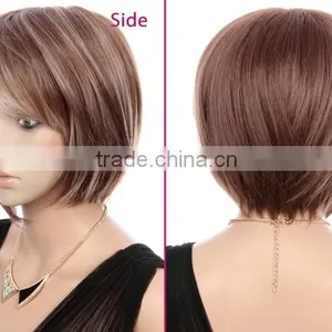 Kinky Curly u Part Box Braid Wig Natural Hair Monofilament Full Lace Wig Sew in Wig thumbnail-3