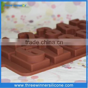 New Design Cholocate Silicone Cake Mould Number Cake Moulds thumbnail-4