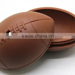 Ice Ball Maker Soccer Ice Cube Silicone Mold thumbnail-1