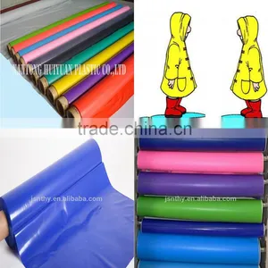 Color PVC Film for Raincoat, Color PVC Film for Plastic Toy Packaging thumbnail-1
