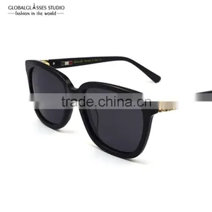 Diamond Eyewear Wholesale Rhinestone Women Sun Glasses With 400 UV Polarized Lense Lunette De Soleil 6603R thumbnail-1