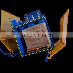 180 Degree Triple L Pallet Inverter Pallet Inverter Pallet Turner Toppy for Packaging Company thumbnail-1