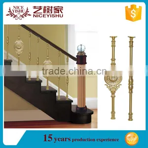 Hand Forged Wrought Iron Stair Railing / Decorative Wrought Iron Handrails Suppliers thumbnail-5