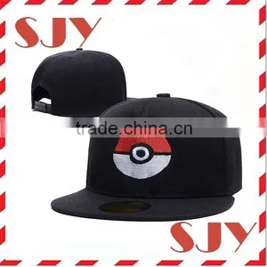 100% Cotton Material 3D Puff Embroidery Korean Snapback Hats thumbnail-4