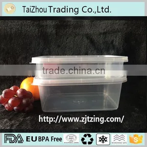 Disposable Microwave Food Containers Plastic Storage for Sale thumbnail-1