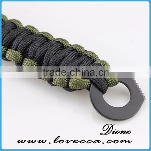 Emergence Survival Parachute Compass Survival Knot Bracelet With Screwdriver and Firestarter Bar thumbnail-3