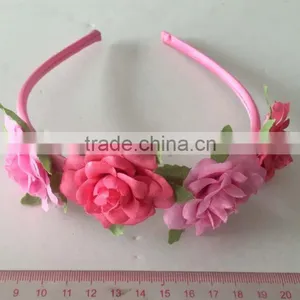 Hot Sell Simulation Roses With Headband thumbnail-2