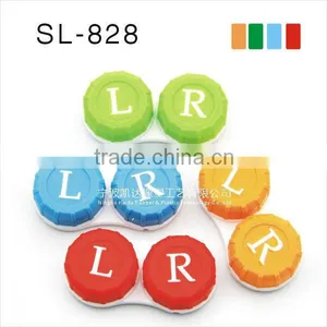 "L"and "R" Colorful Contact Lens pp Case With Tweezers thumbnail-4