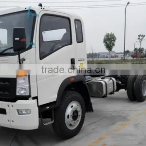 SINOTRUK New Design HOWO 4x2 8 Ton Rigid Light Truck Chassis thumbnail-1