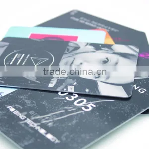 Frosted Transparent Clear Plastic PVC Business Card thumbnail-2