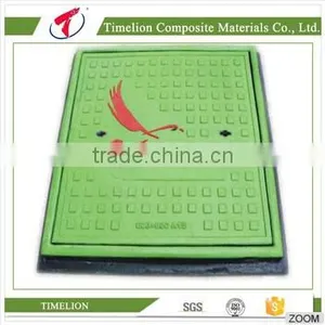2016 Newest Design Top Quality Customized Any Color Various Shapes SMC/BMC/FRP/GRP Composite Manhole Cover for Road Construction thumbnail-4