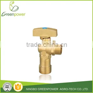 Brass Ball Electroplated Brass Ball-core Angle Valve thumbnail-1