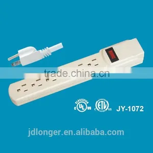 6 Way American Socket Cheap and Good Quality UL Approval Power Strip China Socket 10a 110v thumbnail-2