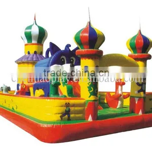 Nice Yard Inflatables Castle thumbnail-1