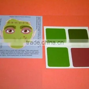 Skin Safety Face Paint Card Face Painting Card for Football Sport thumbnail-1