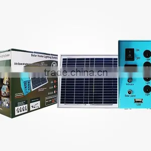 10W Rechargeable LED Emergency Solar Lamp thumbnail-3