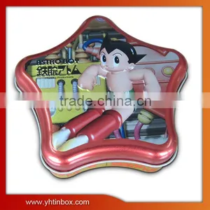 Star Shaped Candy Tin Box thumbnail-1