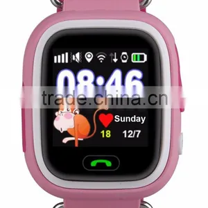 OLED Touch Display Smart GPS Watch Tracker Q60 Kids Safety Smart Watch Phone thumbnail-4