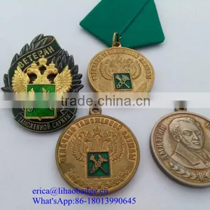 Low Price War Medals Free Delivery Custom Metal Award Medals Excellent Quality Cheap Russia Medals thumbnail-6