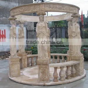 MARBLE GARDEN GAZEBO PAVILION thumbnail-1