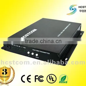 3 Year Warranty VGA Fiber Optic Converter /uncompressed Video Transmission+data thumbnail-1