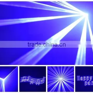 High Power 8W Blue Disco Event Stage Laser Show System thumbnail-3