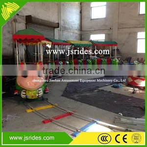 2016 New Train Amusement Park Classical Track Train Rides for Sale thumbnail-2
