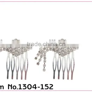 Hot Sale!!!fashion Diamante Hair Comb for Woman thumbnail-1