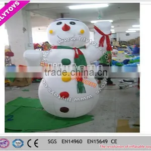 SGS Attractive Promotional Inflatable Happy Christmas Costumes for Decoration thumbnail-2