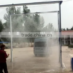 High Pressure Mist Disinfecting System Truck at the Entrance for Poultry Farm thumbnail-3