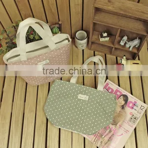 Hot Sale Good Quality Cotton Jute Handbag for Lady thumbnail-3