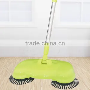 Kawachi Floor Sweeper Latest Non Electric Vacuum Cleaner Broom Besmirchers Dith Dustpan thumbnail-2
