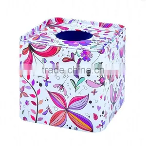 Flower Printing Tissue Box thumbnail-1