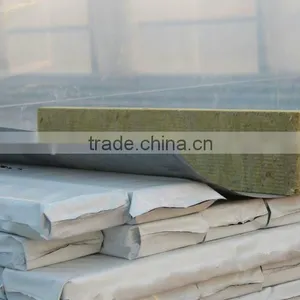 China Building Fireproof Mineral Rigid Insulation Rock Wool for Wall and Roof thumbnail-2