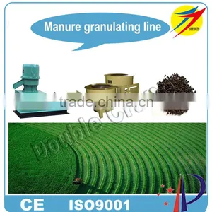 Complete Chicken Manure Organic Fertilizer Pellet Production Line thumbnail-4