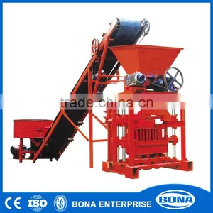 QTJ4-35b2 Cement Brick Making Machine for Sale in Uganda thumbnail-1