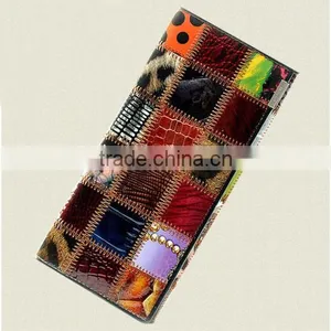 2014 Ladies Women Fashion Ladies Creative Genuine Leather Wallet/Card Holder/Clutch (BHW001) thumbnail-1