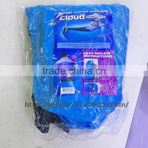 Wholesale Hot Sell Sleeping Bag Inflatable Folding Beach Sun Loungers Air Sofa Bed thumbnail-1