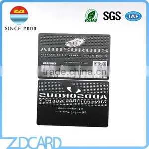 Custom Stainless Steel Matte Surface Blank Business Card thumbnail-5