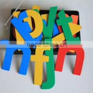 Fridge Magnet Alphabet A to Z Magnets Alphabet Lowercase Multicolor Teaching Magnetic Small Letter thumbnail-1