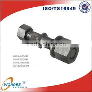 Black Oxide 40Cr Wheel Bolts for Heavy Truck thumbnail-1
