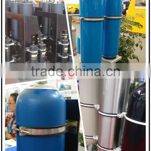Industrial Pipe Clamp With Rubber Lining Tightening thumbnail-6