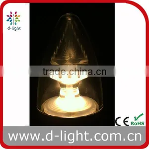 B35 DIMMING 200LM 3W EQUAL TO 25W E12 FLAME CANDLE CRYSTAL BULB FOR CANADA thumbnail-2