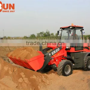 Everun ER20 Farm Front End Mini Wheel Loader With High-Quality Cooling System thumbnail-4