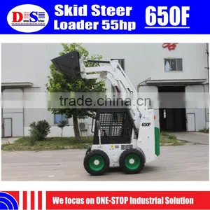 China Skid Steer Loader 650F Skid Steer Tire Rims 10-16.5 WECAN Mini Skid Steer thumbnail-4