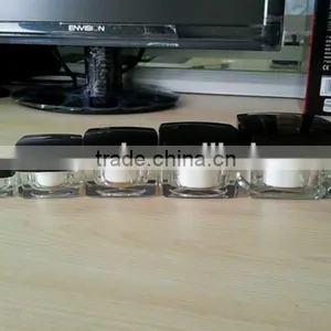 Cosmetic Glass-like Jar, Makeup Cream Jar thumbnail-3