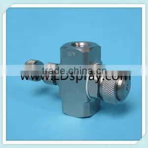Adjustable Siphon JN Type Stainless Steel Air Water Atomizer Nozzles thumbnail-3