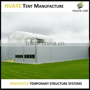 Temporary Storage Warehouse Tent With Aluminum Frame PVC Fabric Manufacture in China thumbnail-3