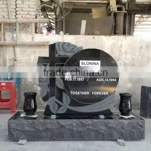 New Style of Hand Carved Granite Tombstone/gravestone thumbnail-2